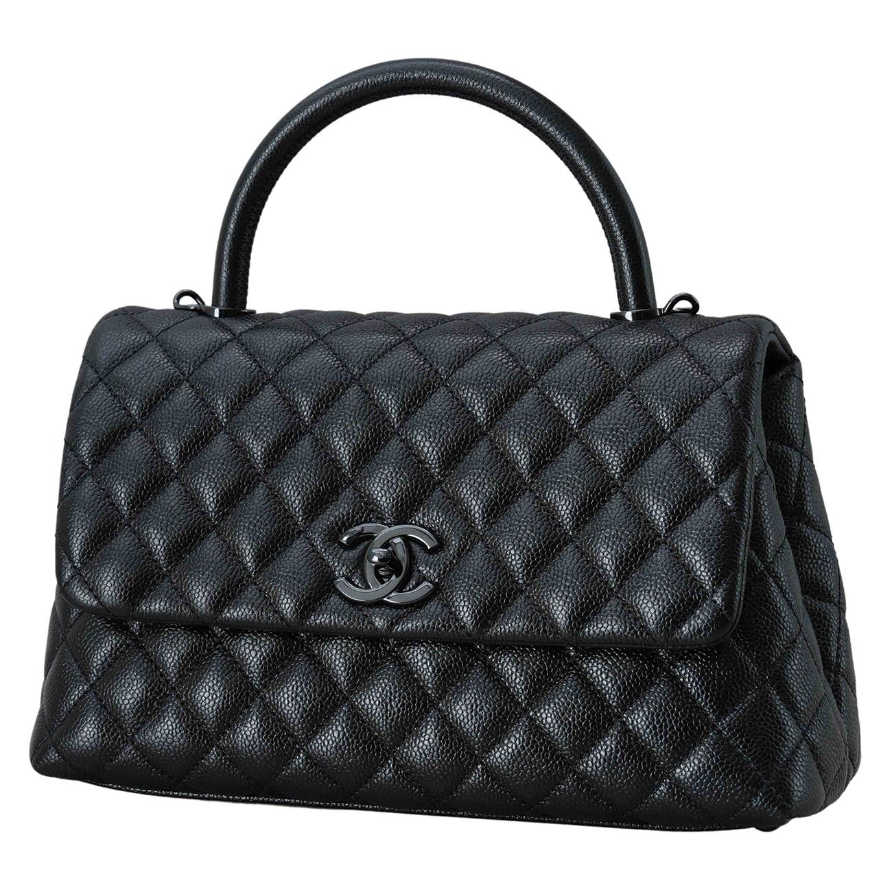 CHANEL(USED)샤넬 A92991 캐비어 코코핸들 미듐